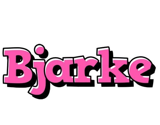 Bjarke girlish logo