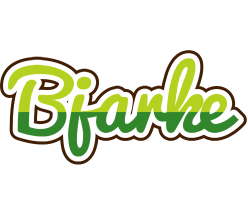 Bjarke golfing logo