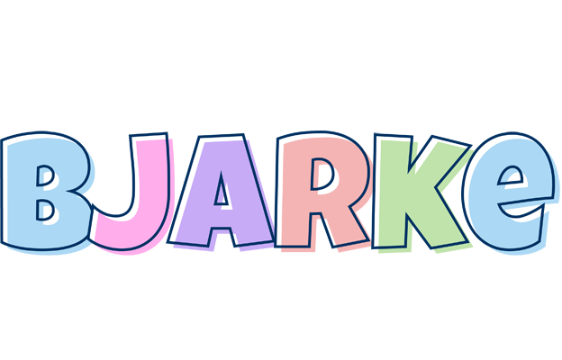 Bjarke pastel logo