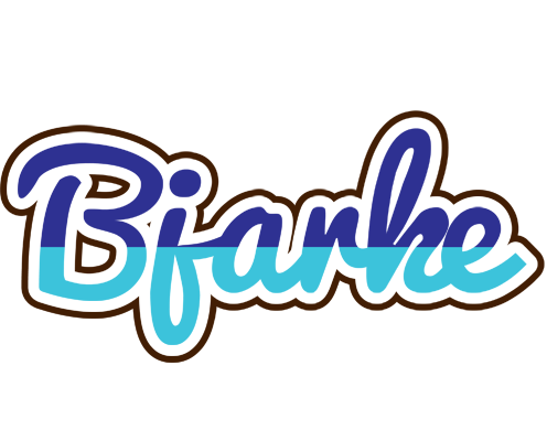 Bjarke raining logo
