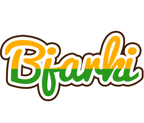 Bjarki banana logo