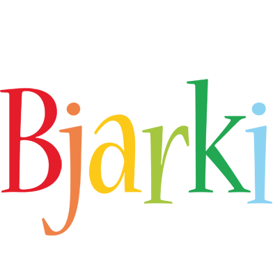 Bjarki birthday logo