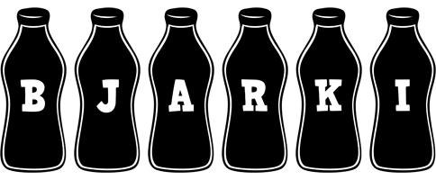 Bjarki bottle logo
