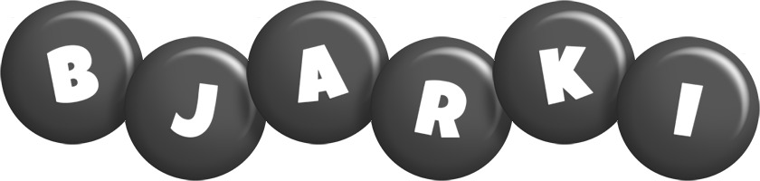 Bjarki candy-black logo