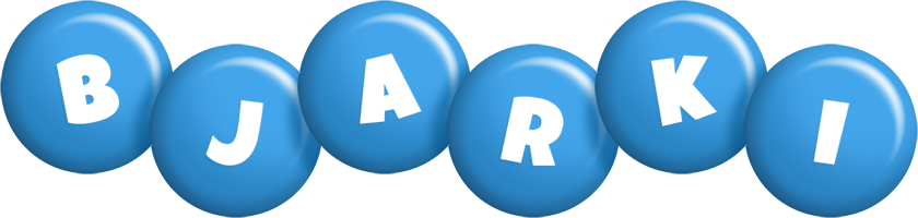 Bjarki candy-blue logo