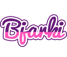 Bjarki cheerful logo
