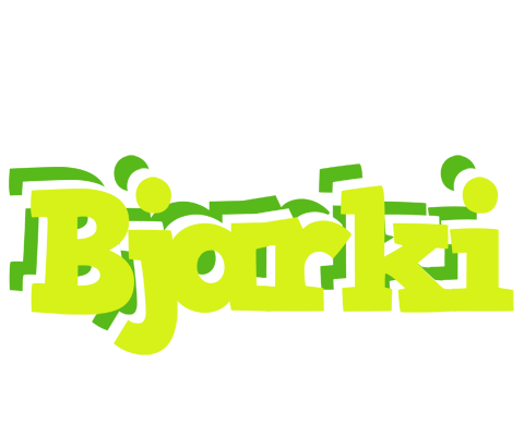 Bjarki citrus logo