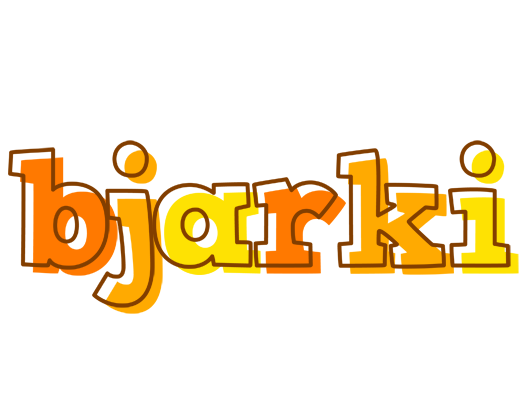 Bjarki desert logo
