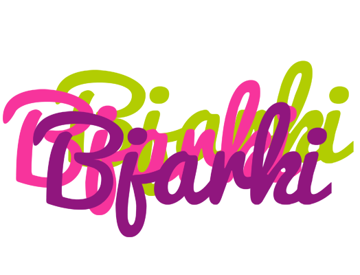 Bjarki flowers logo