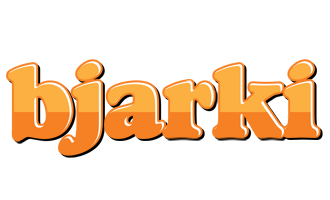 Bjarki orange logo