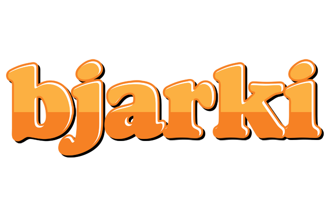 Bjarki orange logo