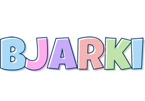Bjarki pastel logo