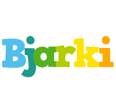 Bjarki rainbows logo