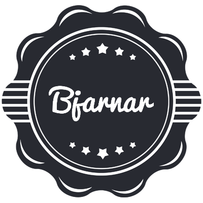 Bjarnar badge logo