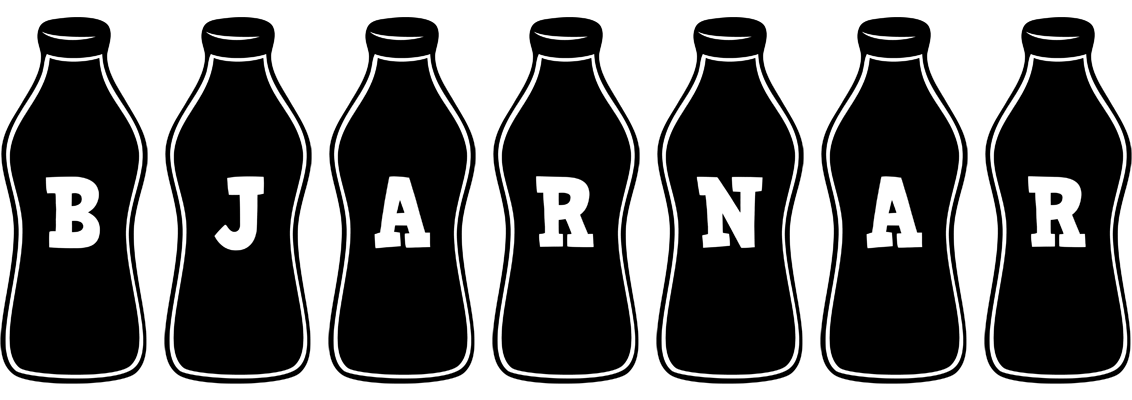 Bjarnar bottle logo