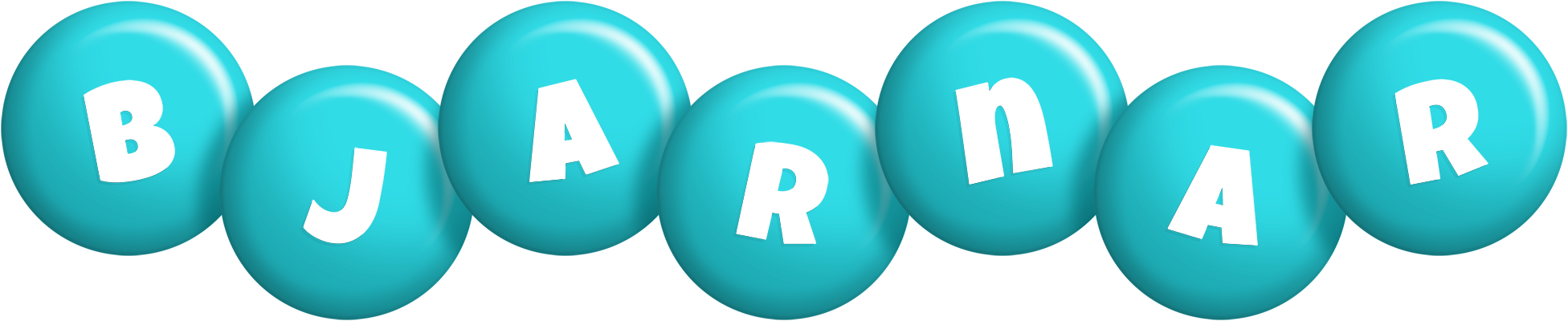 Bjarnar candy-azur logo