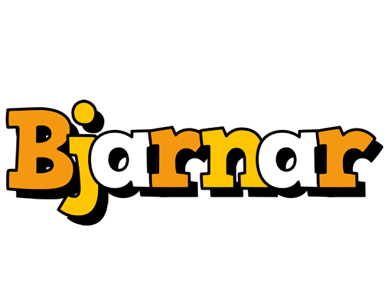 Bjarnar cartoon logo