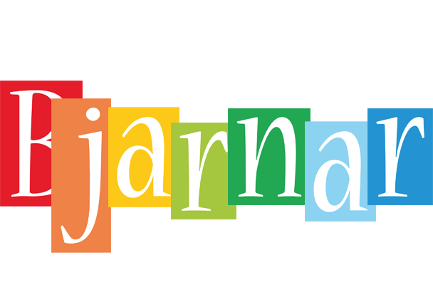Bjarnar colors logo