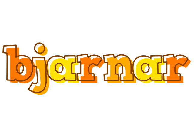 Bjarnar desert logo