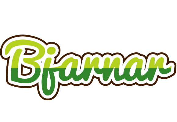 Bjarnar golfing logo