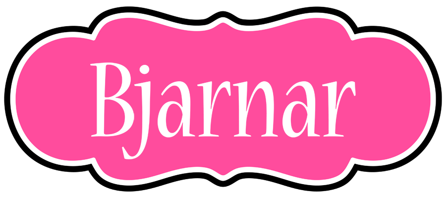 Bjarnar invitation logo