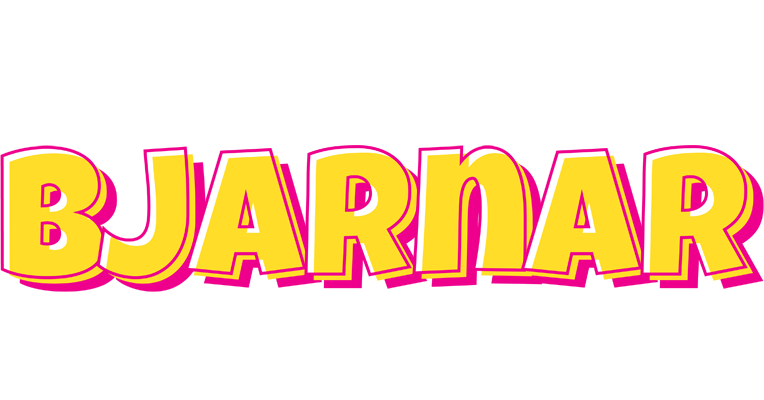 Bjarnar kaboom logo