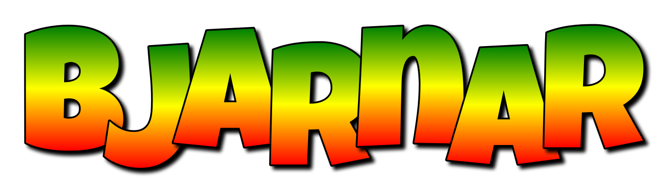 Bjarnar mango logo