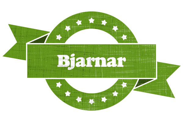 Bjarnar natural logo