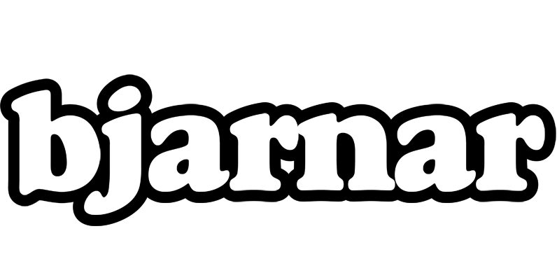 Bjarnar panda logo