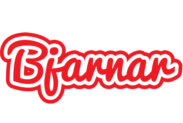 Bjarnar sunshine logo