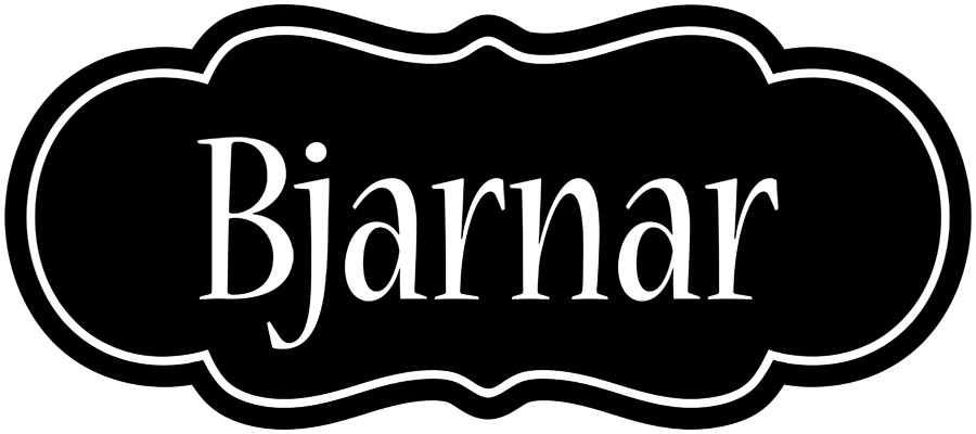 Bjarnar welcome logo