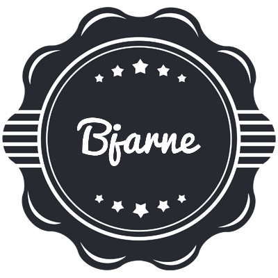 Bjarne badge logo