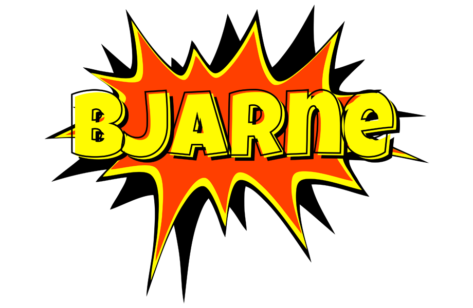 Bjarne bazinga logo