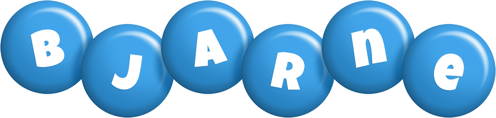 Bjarne candy-blue logo