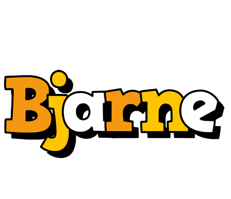 Bjarne cartoon logo