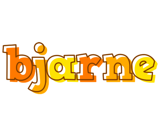 Bjarne desert logo