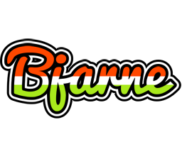 Bjarne exotic logo