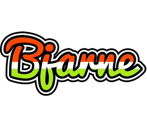 Bjarne exotic logo
