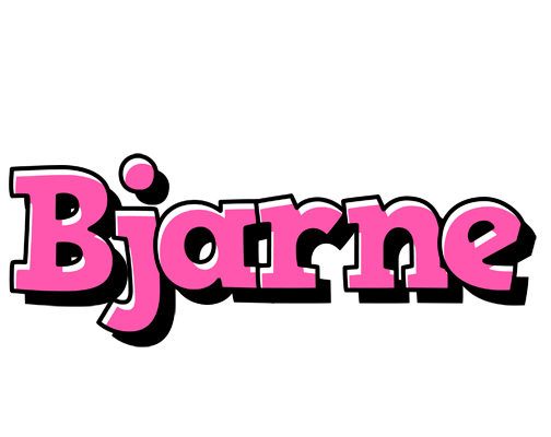 Bjarne girlish logo