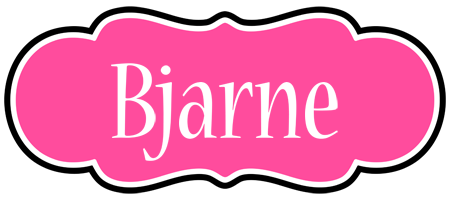 Bjarne invitation logo