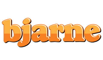 Bjarne orange logo