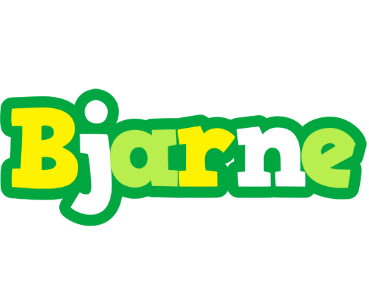 Bjarne soccer logo