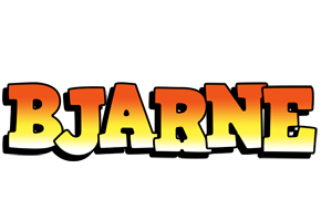 Bjarne sunset logo