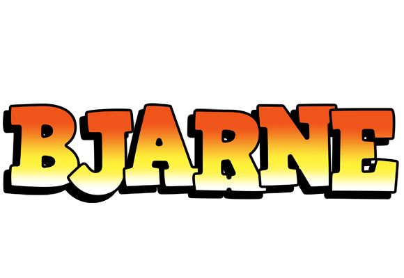 Bjarne sunset logo
