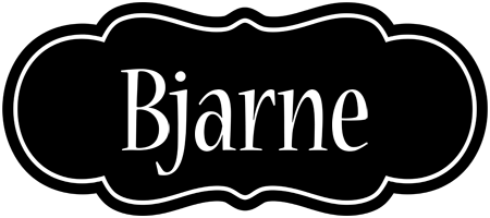 Bjarne welcome logo