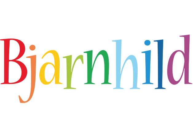 Bjarnhild birthday logo