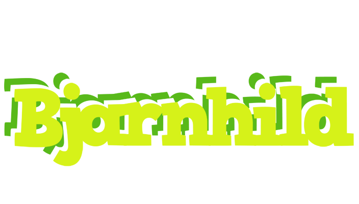 Bjarnhild citrus logo