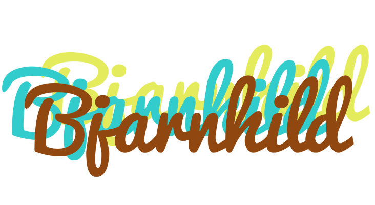 Bjarnhild cupcake logo
