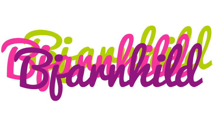 Bjarnhild flowers logo