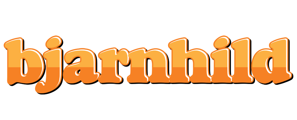 Bjarnhild orange logo
